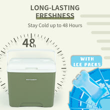 Load image into Gallery viewer, Insulated Portable Cooler with Ice Retention Insulation