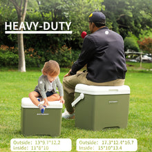 Load image into Gallery viewer, Insulated Portable Cooler with Ice Retention Insulation