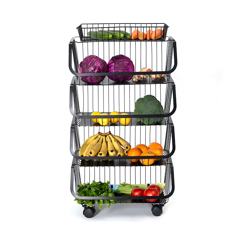 Kitchen Storage Vegetable Baskets Hanging