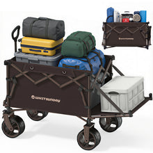 Load image into Gallery viewer, Wagon 2 in 1 Collapsible Folding Wagon, Heavy Duty Utility Wagons with All-Terrain Big Wheels