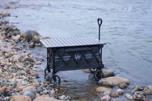 Load image into Gallery viewer, Whitsunday Moko Compact Folding Wagon Cart with Aluminum Table Plate
