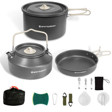 Load image into Gallery viewer, Whitsunday Camping Aluminum alloy Cookware, Camping Cooking Set