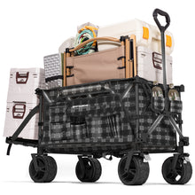 Load image into Gallery viewer, Whitsunday Collapsible Folding Wagon with Tailgate, Heavy Duty Utility Beach Wagons with All-Terrain Wheels for Camping,Garden,Sports