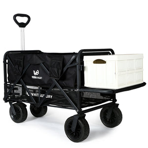 Whitsunday Collapsible Double Decker Wagon with Tailgate and All-Terrain Wheels