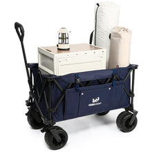 Load image into Gallery viewer, Whitsunday Moko Compact Plus Folding Wagon Cart with Fat Wheels