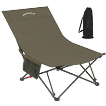 Load image into Gallery viewer, Camping Chair, 3 Adjustment  Folding Chair for Camping, Beach, Picnic Green