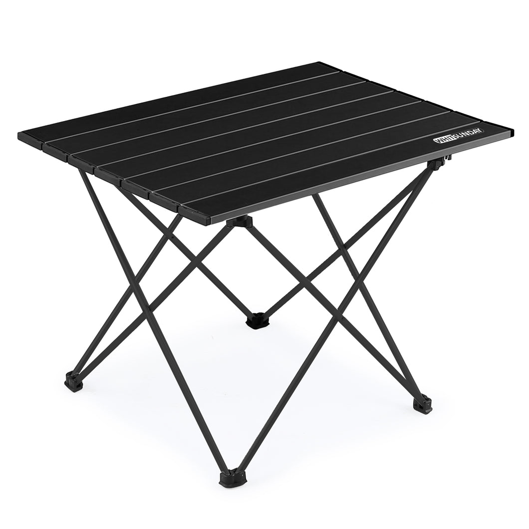 Whitsunday Camping Table Folding, Outdoor Ultralight Portable Camp Side Table,Small Aluminum Folding Table for Picnic Beach BBQ Cooking