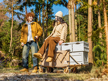 Load image into Gallery viewer, Collapsible Wagon Heavy Duty Wagons with Tailgate &amp; Table &amp; All-Terrain Wheels