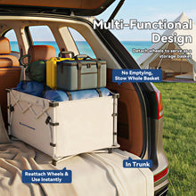 Load image into Gallery viewer, Wagon 2 in 1 Collapsible Folding Wagon, Heavy Duty Utility Wagons with All-Terrain Big Wheels