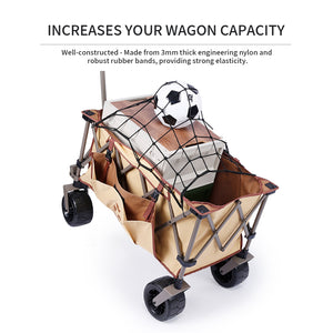 Cargo Net for Collapsible Folding Utility Wagon, Cargo net for Folding Wagon