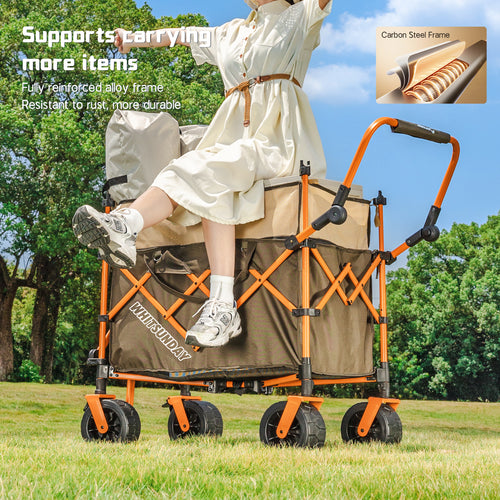 Whitsunday Adjustment Height Wagon with All-terrian Wheel for Picnic Outdoor