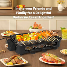 Load image into Gallery viewer, Electric Indoor Grill,2 in 1 Indoor Grills for Kitchen with Grill Net