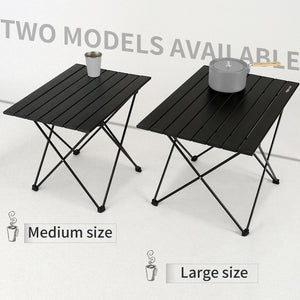 Whitsunday Camping Table Folding, Outdoor Ultralight Portable Camp Side Table,Small Aluminum Folding Table for Picnic Beach BBQ Cooking