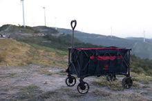 Load image into Gallery viewer, Whitsunday Moko Compact Folding Wagon Cart with Aluminum Table Plate