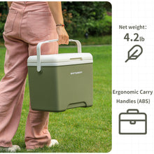 Load image into Gallery viewer, Insulated Portable Cooler with Ice Retention Insulation