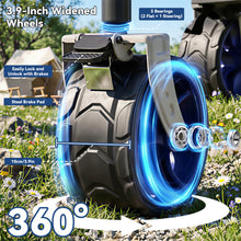 Load image into Gallery viewer, Wagon 2 in 1 Collapsible Folding Wagon, Heavy Duty Utility Wagons with All-Terrain Big Wheels