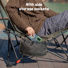 Load image into Gallery viewer, Camping Chair, 3 Adjustment  Folding Chair for Camping, Beach, Picnic Green