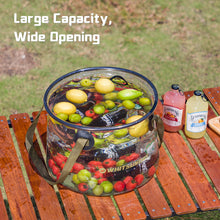 Load image into Gallery viewer, Collapsible Bucket, Portable Camping Outdoor Buckets Water Container