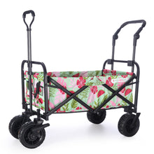 Load image into Gallery viewer, Whitsunday Folding Wagon 8&quot; Heavy Duty Whlees with Push Bar (Standard Size PLUS)
