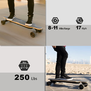 Blitzart Electric Skateboard 3.3" wheels
