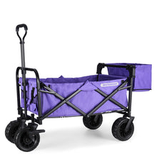 Load image into Gallery viewer, Whitsunday Folding Wagon 8&quot; Heavy Duty Wheels with Rear Storage (Standard Size PLUS)